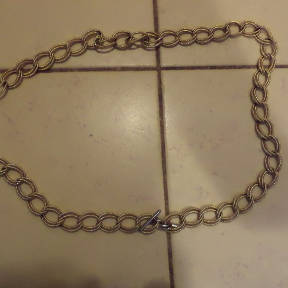 WOMEN\'S METAL LINK BEL -GOLD-TONE - NICE- Size: @47\